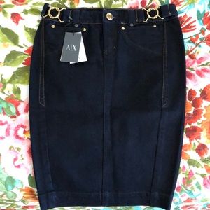 **NEW WITH TAGS** Armani Exchange Pencil Skirt